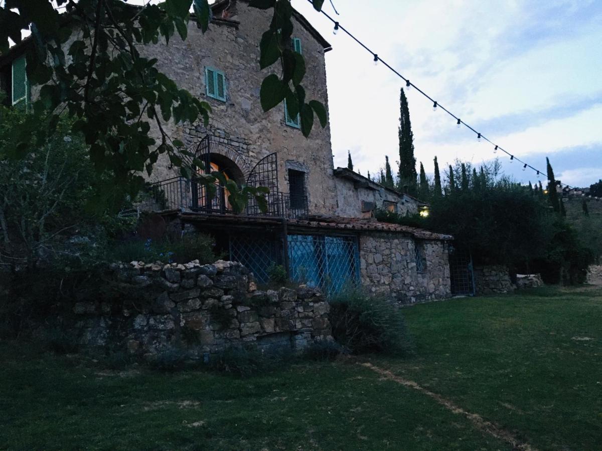 Celle Di Lecchi Nel Chianti Villa San Sano ภายนอก รูปภาพ