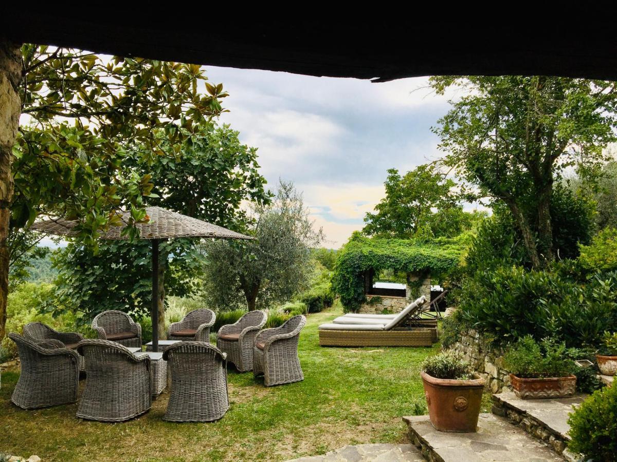 Celle Di Lecchi Nel Chianti Villa San Sano ภายนอก รูปภาพ