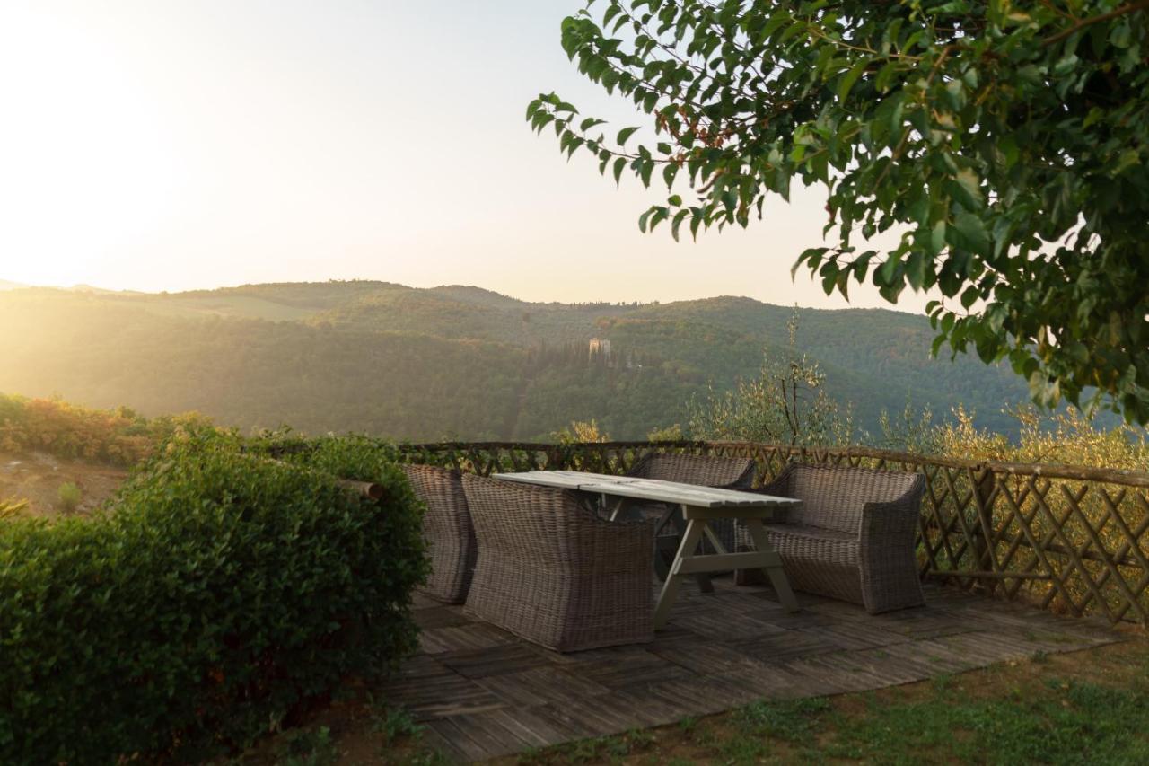 Celle Di Lecchi Nel Chianti Villa San Sano ภายนอก รูปภาพ